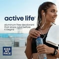 thumbnail image 3 of Kiss My Face Deodorant Stick Active Life Sport 2.48oz (6 Pack), 3 of 5