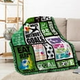 thumbnail image 5 of Football Blanket Football Gifts for Boys Men Sports Football Flannel Fleece Blanket Football Lover Gifts American Football Pattern Soft Cozy Throw Blanket Football Team Gifts for Teens Adult 40"x60", 5 of 5