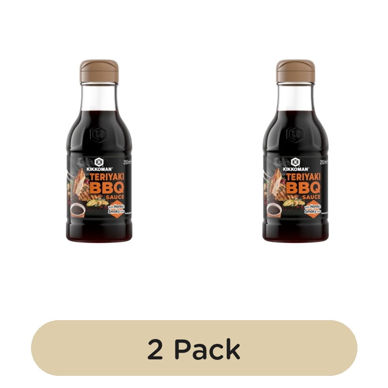 Kikkoman Teriyaki BBQ Sauce 250ml, British Import (Pack of 2)