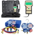 thumbnail image 2 of ZENY Balance de Charge Électronique Réfrigérant Numérique Portable 220 Lbs HVAC AC R134a avec Manomètre et Étui, 2 of 4
