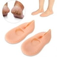 thumbnail image 4 of Silicone Socks, Foot Protector Foot 1 Pair Silicone Socks Foot Anti Cracking Protector Foot Care Tool Prevention Socks  M, 4 of 8