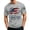 Gray, variant on American Flag Shirts for Men USA Patriotic T-Shirt 4th of July Tee Tops