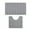 Gray, variant on Dmlowu Bathroom Rugs Sets 2 Piece Soft Thick Bathroom Rugs Quicker Dry Non Slip Bath Mat Luxury Comfortable Shower Mat for Bathroom Hotel
