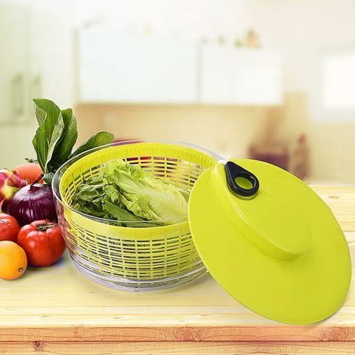VicTsing Salad Spinner, 5 Quart Large Lettuce Spinner, Vegetable