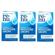 3 Pack - renu MultiPlus Lubricating & Rewetting Drops –From Bausch + Lomb –8 mL (0.27 fl. oz.)