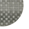 thumbnail image 2 of Gray Basketweave Round Woven Placemat (Set of 4), 2 of 3