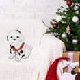 thumbnail image 1 of Modelo de Perro de Simulación, Juguete para Mascotas Presente, Regalos de San Valentín para Niños, Modelo de Mascotas, Adorno para Dormitorio, Sofá, R Blanco negro, 1 of 10