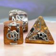 thumbnail image 2 of cusdie 7-Die DND Dice, Polyhedral Dice Set Filled with Ox Skull for Role Playing Game Dungeons and Dragons D&D Dice MTG Pathfinder, 2 of 5