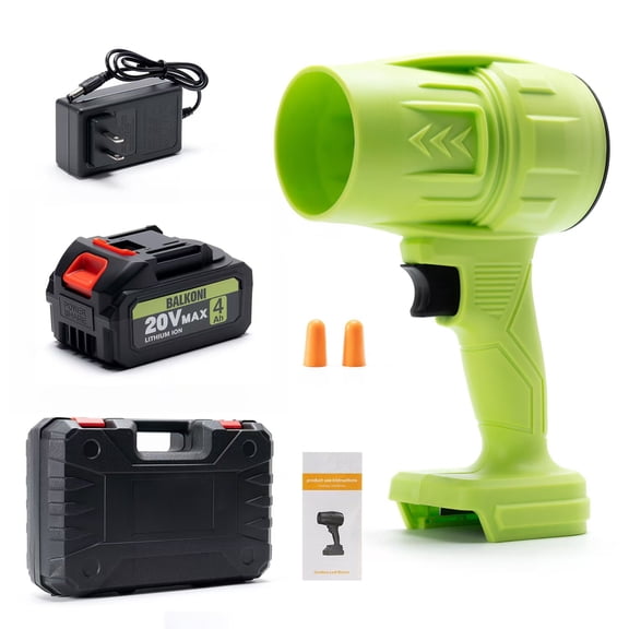 BALKONI Cordless Leaf Blower Electric Jet Blower Portable Dust Cleaner