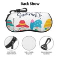 thumbnail image 3 of Sikiie Gnomes Summer Sunglasses Soft Case Neoprene Zipper Eyeglass Case, Zipper Portable Spectacle Cases for Men Women, 3 of 6