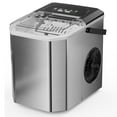 thumbnail image 3 of Joreek Smart Countertop Ice Makers, Portable Ice Maker Machine with Self-Cleaning, 6 Mins 9 Bullet Ice, 26lbs/24Hrs, Voice Remote for Home Kitchen Party Camping, 3 of 8