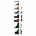 thumbnail image 2 of Costway Wooden Shoes Storage Stand 7 Tiers Shoe Rack Organizer Multi-shoe Rack Shoebox, 2 of 10
