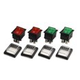 thumbnail image 1 of 4PCS Rocker Switches Toggle Switch with Waterproof Cover for Various Electrics, 1 of 8