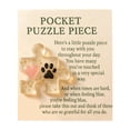 thumbnail image 1 of Desktop Ornament Footprint Puzzle Sculpture Heartwarming Figurine Desktop For Memories Keepsake Crafted Acrylic For Home And Gifting, 1 of 6