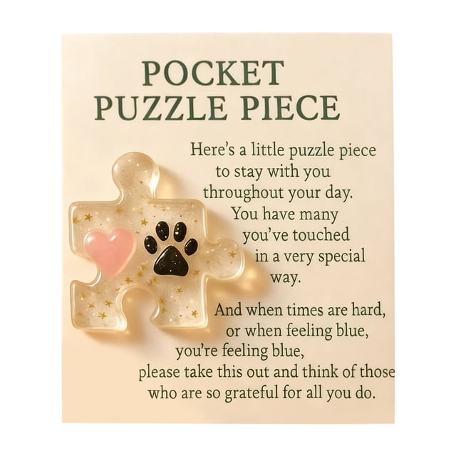 Desktop Ornament Footprint Puzzle Sculpture Heartwarming Figurine Desktop For Memories Keepsake Crafted Acrylic For Home And Gifting