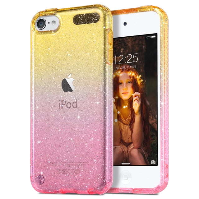 ULAK iPod Touch 7 6 5 Case, Sturdy Slim Shockproof Bumper Case for ...