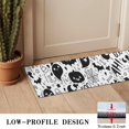 thumbnail image 3 of Halloween Doodle Elements Door Rugs,Washable Non Slip Door Mats Indoor,Decorative Door Mats,Entry Mat Indoor for Entrance,Bedroom,Kitchen,Bathroom,16"x47", 3 of 6