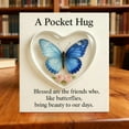 thumbnail image 4 of Friendship Butterfly Souvenir Pocket Hug Sentimental Keepsake Gift For Friends Loved Ones Festive Friendship Token Decorative Mini Gift Seasonal Affectionate Present, B, 1pc, 4 of 6
