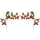 thumbnail image 2 of Christmas Decorations Corner Door And Window Card Pieceses Creatives Cartoons Christmas Aceless Old Man Wooden Decorations, 2 of 6