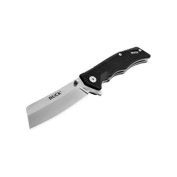 Buck Trunk Liner Lock Knife Black G-10 (2.8&quot; Satin) 0252BKS-B