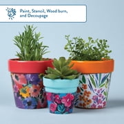 Hello Hobby Medium Terracotta Pot, 4