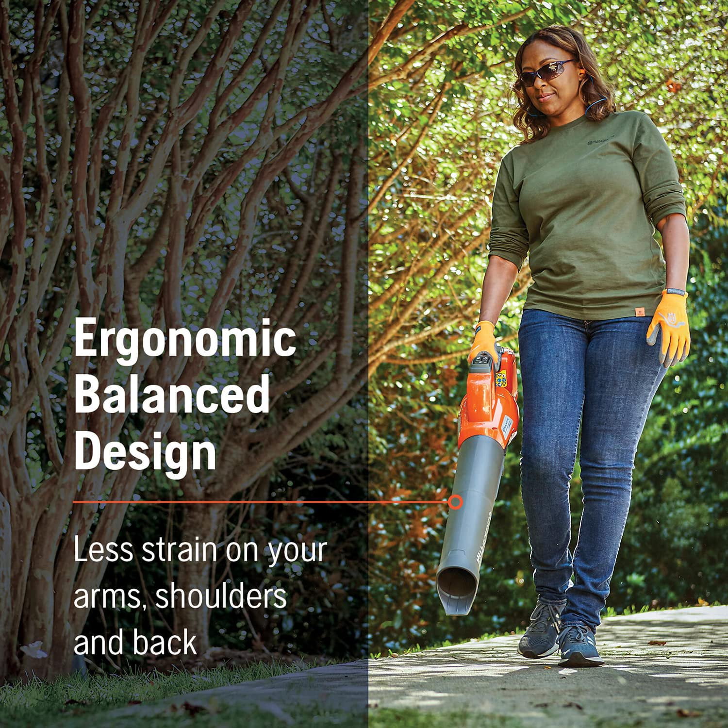 Husqvarna Leaf Blower 230iB Cordless Electric - 136 MPH 650 CFM, 4 Ah Battery, Charger