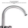 thumbnail image 3 of Stainless Steel Kitchen Sink Faucet, Rust  Kitchen Sink Faucet And Side Sprayer  For Household, 3 of 8