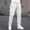 #White, variant on DPTALR Men's Solid Color Multi Pocket Drawstring Outdoor Casual Workwear Pants,Dark Gray,Big and Tall Men S