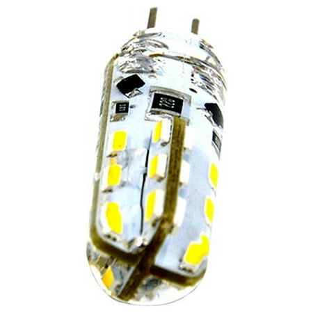 

6pcs G4 DC 12V 2W SMD 3014 24-LED Light Bulb Lamp (Warm white)