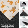 thumbnail image 3 of Cartoon Corgi Kitchen Rugs Sets Of 3,Kitchen Runner Rugs Non Skid Washable,Decorative Kitchen Floor Mats for Kitchen,Sink,Laundry,17"x30"+ 17"x47" + 17"x59", 3 of 6