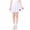 White, variant on Xdegoge Girl Pleated Skirts A Line High Waist Mini Skirt Cute Strawberry Print Versatile outfit Casual Back to School Casual Outfits Size 3-12