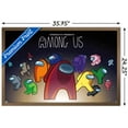 thumbnail image 3 of Among Us - Space Wall Poster, 22.375" x 34" Framed, 3 of 6
