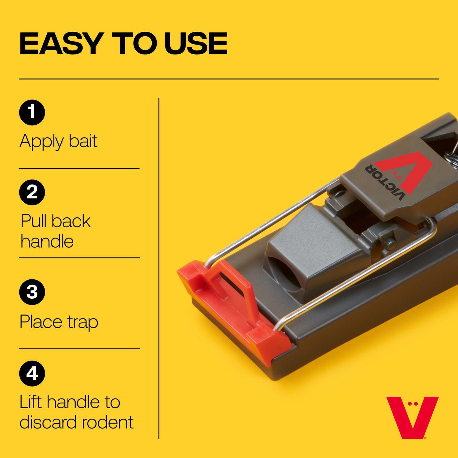 Victor 2-Pack Quick-Kill Mouse Trap
