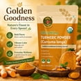thumbnail image 3 of Spice Magic Organic Turmeric Powder, 8 oz (226 g) – Haldi / Cúrcuma, Finely Ground for Cooking, Golden Milk, Baking, 3 of 8