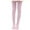 Pink, variant on WREESH Child's Summer Solid Girls Tights Soft Cute Full Length Dance Pants, Thick Opaque Solid Color Stockings Black