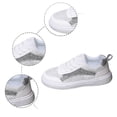 thumbnail image 6 of Wedding Shoes Bridal Sneakers Flats Bride Tennis Shoes Lace Sneakers Flower Lace Sneakers, 6 of 9