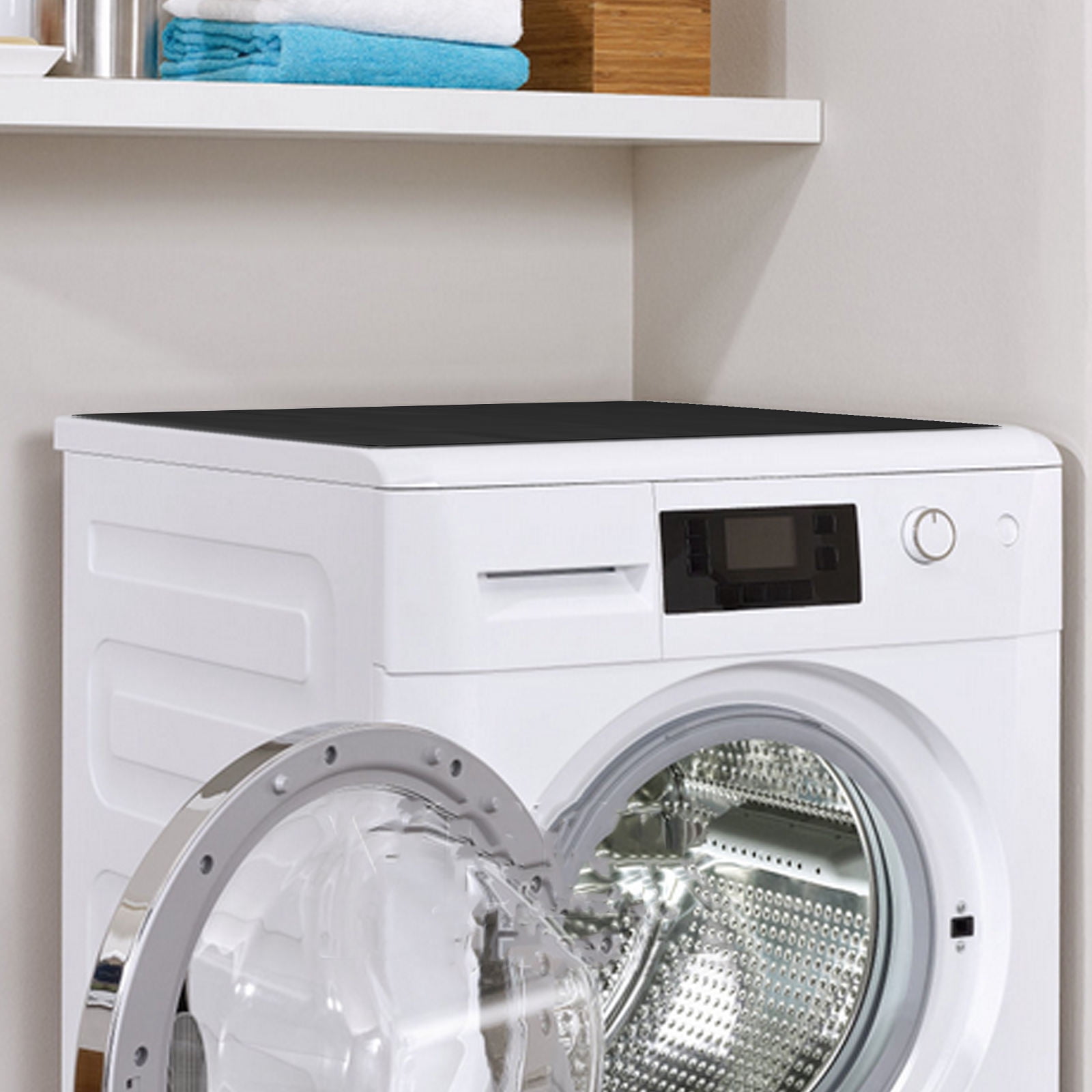 NUOLUX Washer Dryer Topper Silicone Mat Non-slip Waterproof 1Set for Washing Machine and Dryer