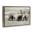 thumbnail image 3 of Stupell Industries Rustic Lodge Varied Cattle on Farm Brown Floating Frame Canvas Art, 25 x 17, by Rhonda Addison, 3 of 8