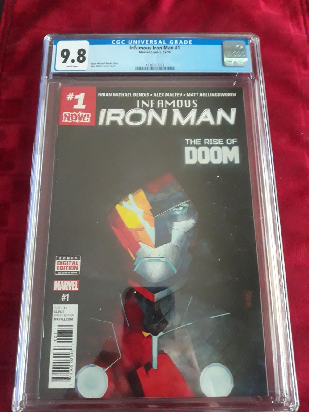 Infamous Iron Man #1 - CGC 9.8 Comic Book