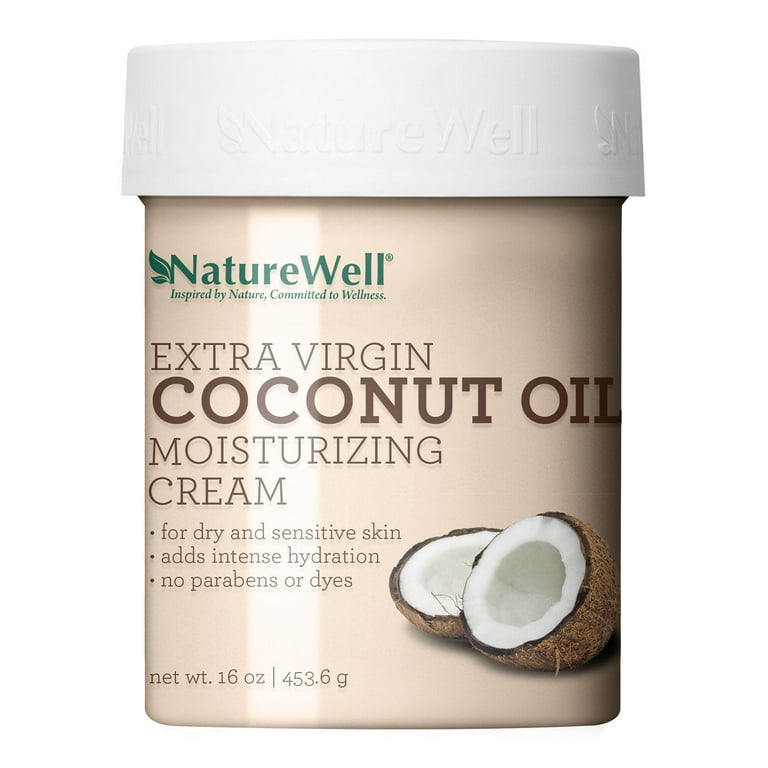 2 PACK Naturewell Extra Virgin Coconut Oil Moisturizing Cream 2