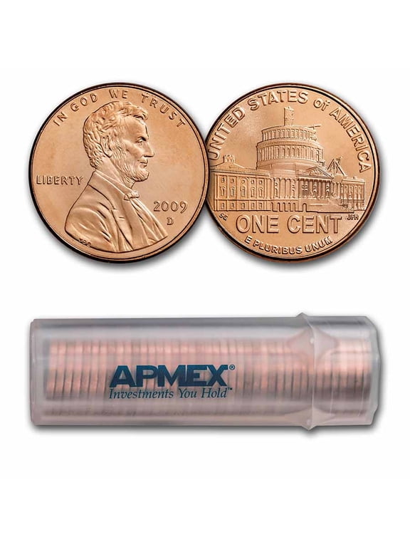 2009-D Lincoln Cent Presidency 50-Coin Roll BU