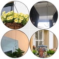 thumbnail image 3 of OFFIGAM Smooth Stainless Steel Hooks for Indoor and Balcony Use, Wall Mount Hangers, 3 of 8
