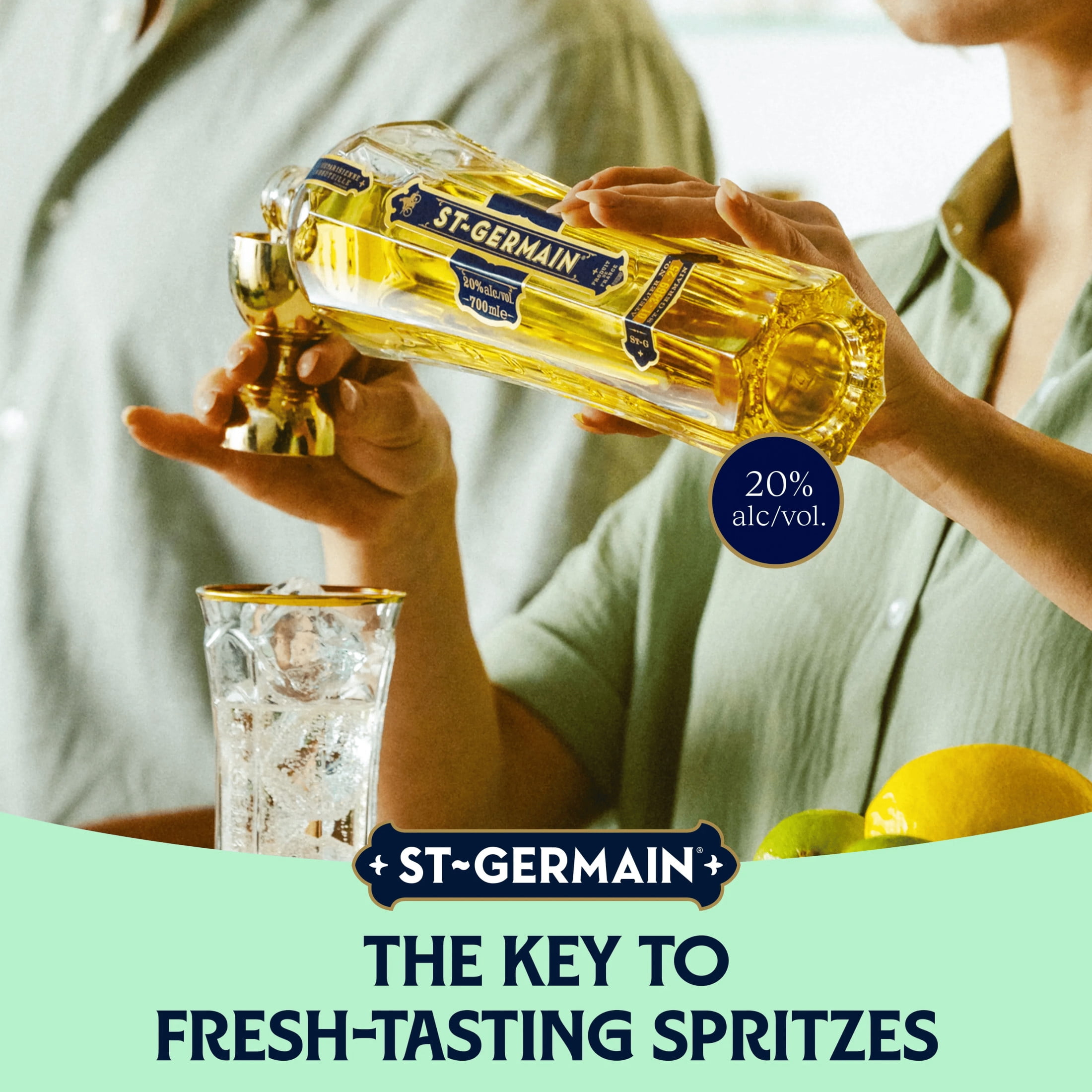 St Germain Elderflower Liqueur - 750 mL Bottle