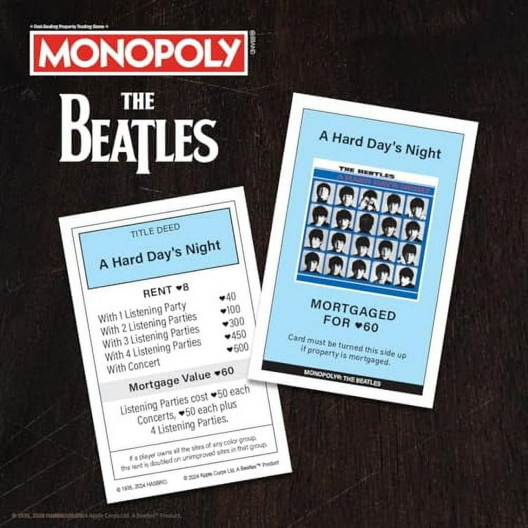 Monopoly: The Beatles Board Game | Play as Beatles Characters