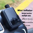 thumbnail image 3 of Mini Bomba Portátil para Bicicleta, Bomba de 150PSI con Manómetro Digital de PSI, Inflador de Neumáticos para Bicicleta de Montaña y Carretera, Color, 3 of 5