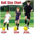 thumbnail image 2 of Juego de balones de fútbol Sappy, tamaño 3, color amarillo, para interiores y exteriores, 2 unidades, 2 of 6