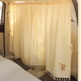 thumbnail image 4 of A Polyester Car Partition Curtain Sunshade Sliding Privacy Screen 10.24X8.28X0.79 Inch Style A, 4 of 7