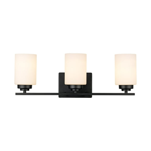 Trans Globe Lighting 70523 Mod Pod 3 Light 22" Wide Bathroom Vanity Light - Black