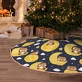 thumbnail image 5 of Sikiie Moon Bear Nativity Christmas Tree Skirt, Jesus Christian Winter Holiday Tree Mat Decoration(30-48IN)48", 5 of 6