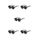 thumbnail image 1 of Qarigey Gafas de sol redondas para niños Gafas para bebés Ropa facial Accesorios para protección de ojos Negro brillante Gris Type2 NO2, 1 of 6